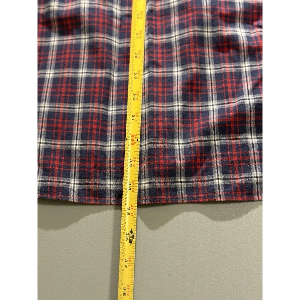 Polo Ralph Lauren‎ Men's G.I. Shirt Plaid Flannel Cotton 2XL XXL Long Sleeve
